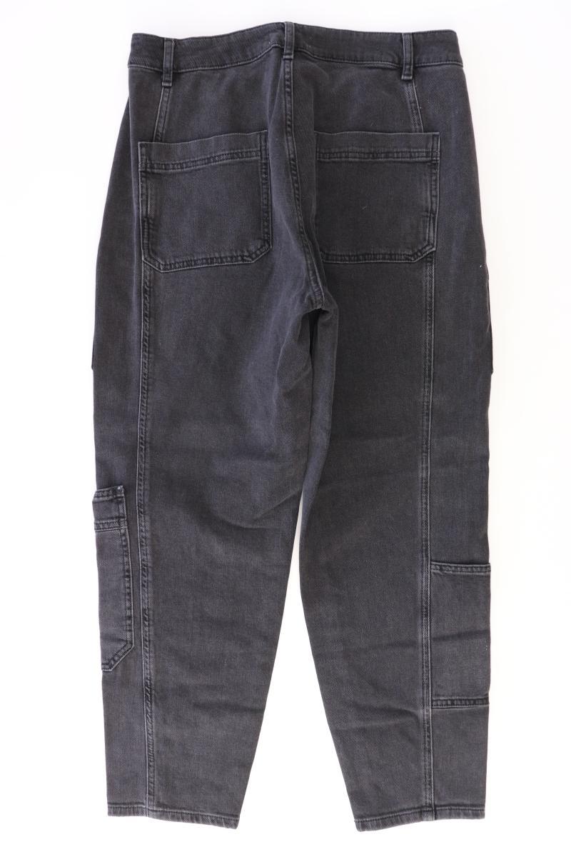 River Island Straight Jeans Gr. UK 14 (M) schwarz aus Baumwolle