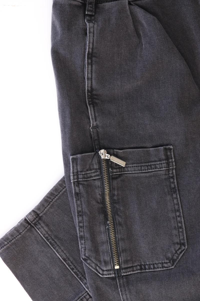 River Island Straight Jeans Gr. UK 14 (M) schwarz aus Baumwolle