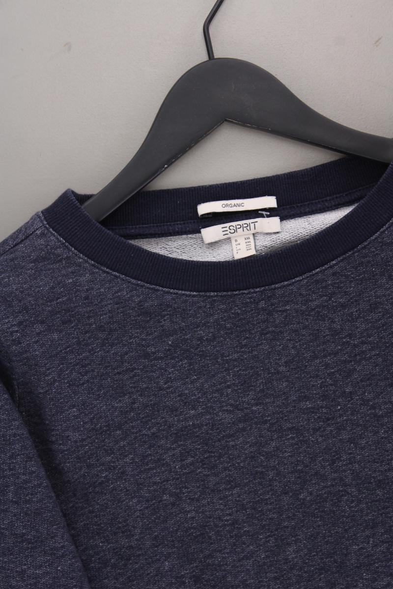 Esprit Langarmpullover Gr. XXL blau aus Baumwolle