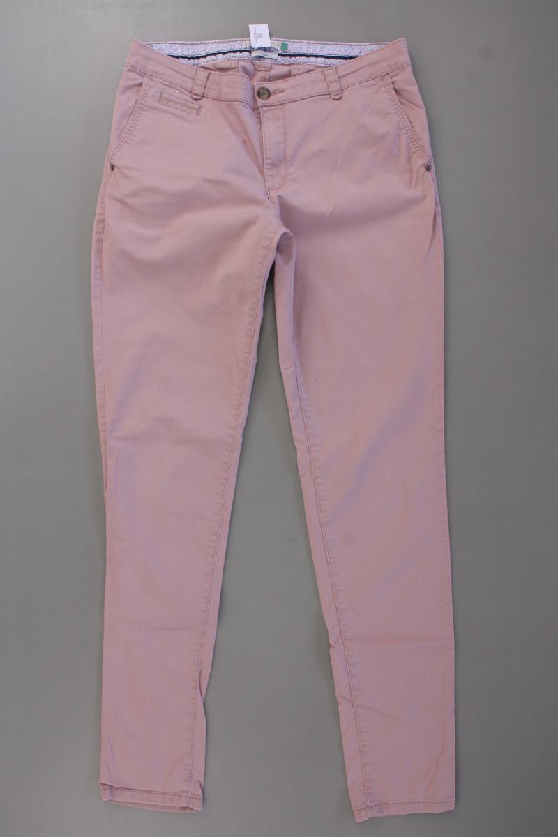 Esprit Organic Chinohose Gr. 36/L32 rosa aus Baumwolle