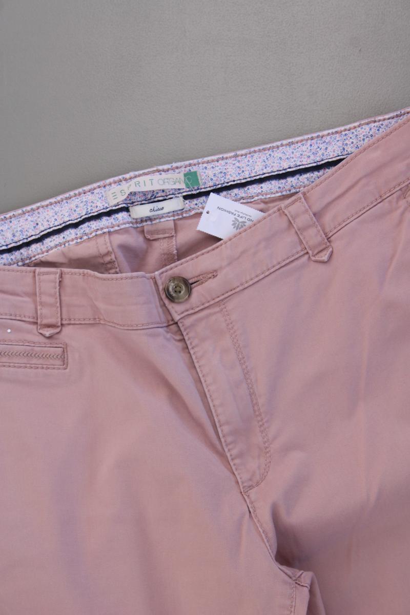 Esprit Organic Chinohose Gr. 36/L32 rosa aus Baumwolle