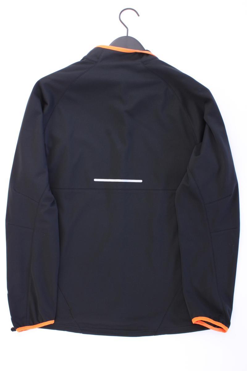 Asics Softshelljacke für Herren Gr. L neuwertig schwarz aus Polyester