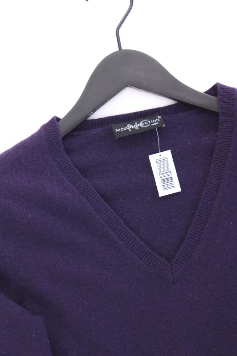 Nice Connection Cashmerepullover Gr. 40 lila aus Kaschmir