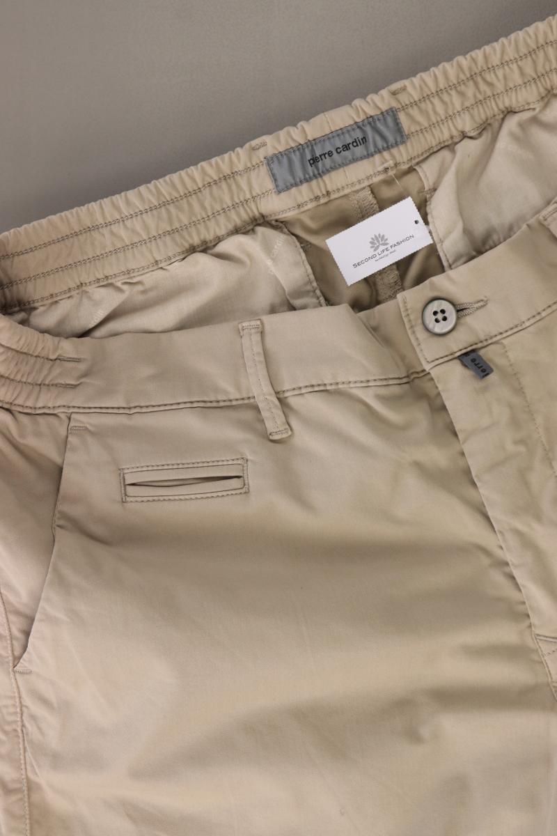 Pierre Cardin Shorts für Herren Gr. 54 creme aus Baumwolle
