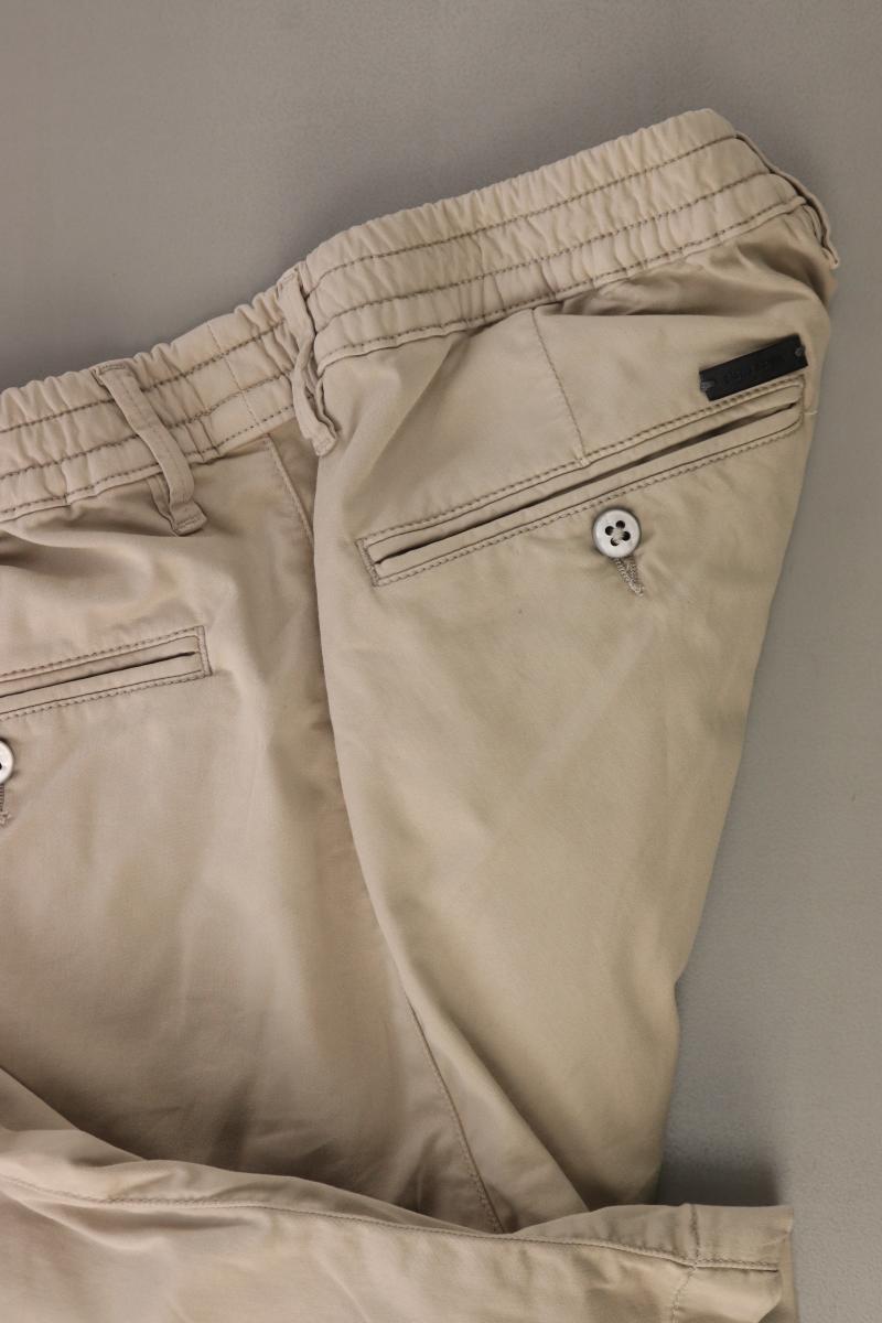 Pierre Cardin Shorts für Herren Gr. 54 creme aus Baumwolle