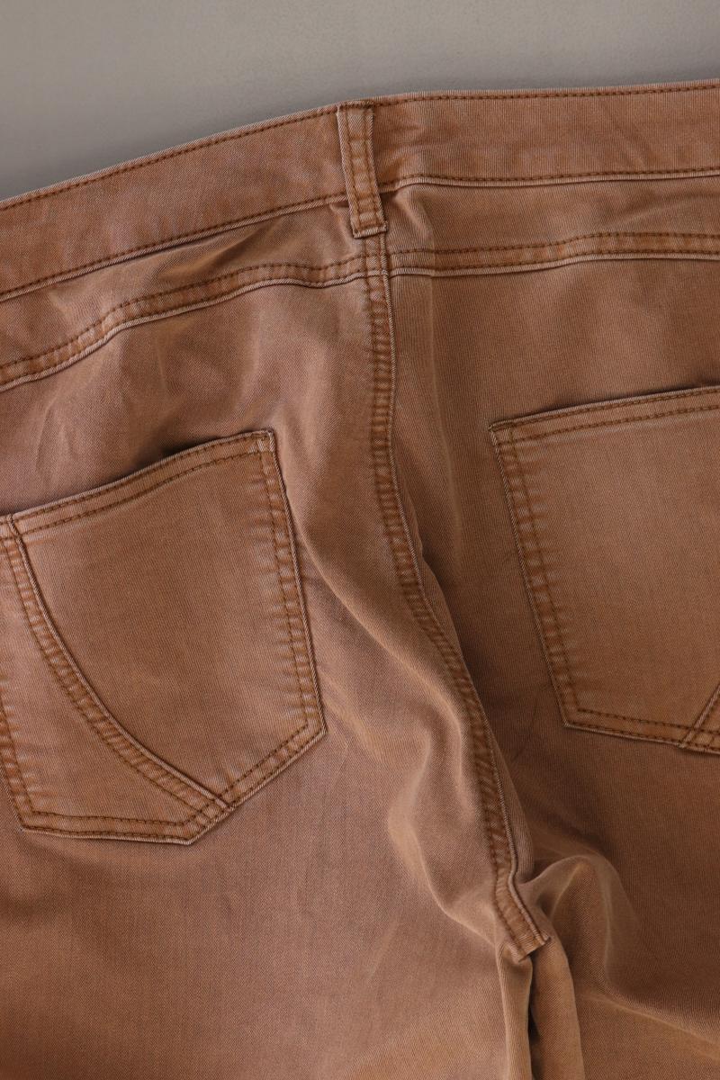 Gina Laura Straight Jeans Gr. W32 braun aus Baumwolle