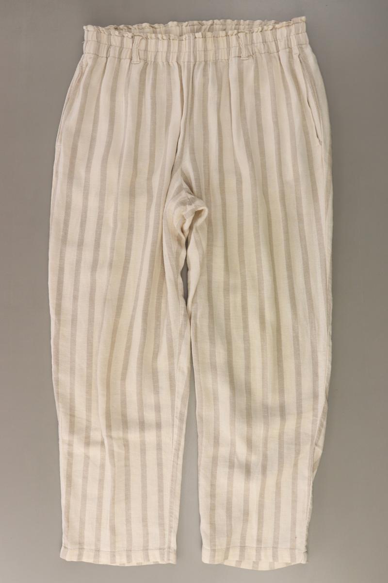 Tom Tailor (Denim) Leinenhose Gr. L gestreift creme