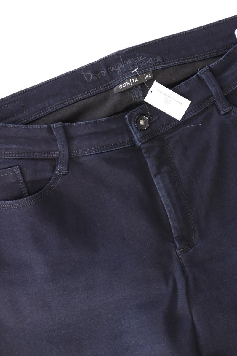 Bonita Straight Jeans Gr. 46 blau aus Baumwolle