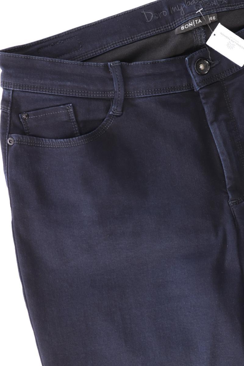 Bonita Straight Jeans Gr. 46 blau aus Baumwolle