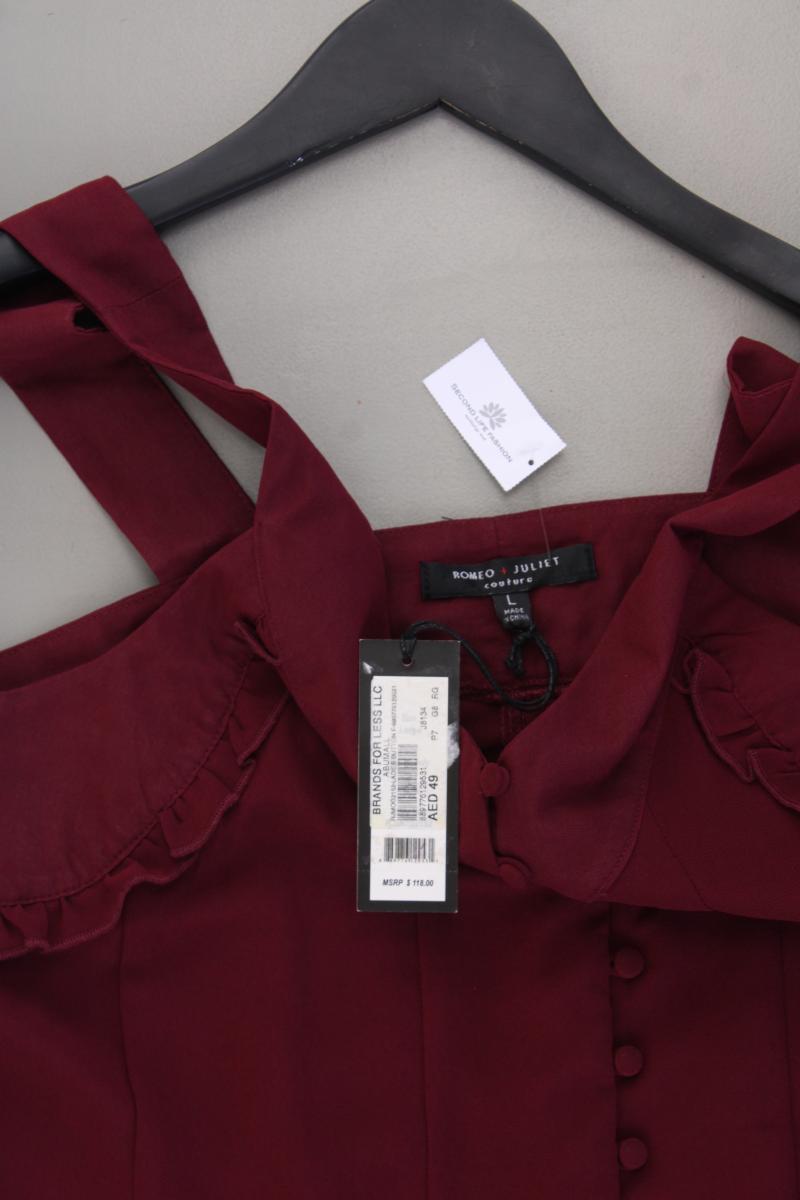 Romero + Juliet Top Gr. L neu mit Etikett rot aus Polyester