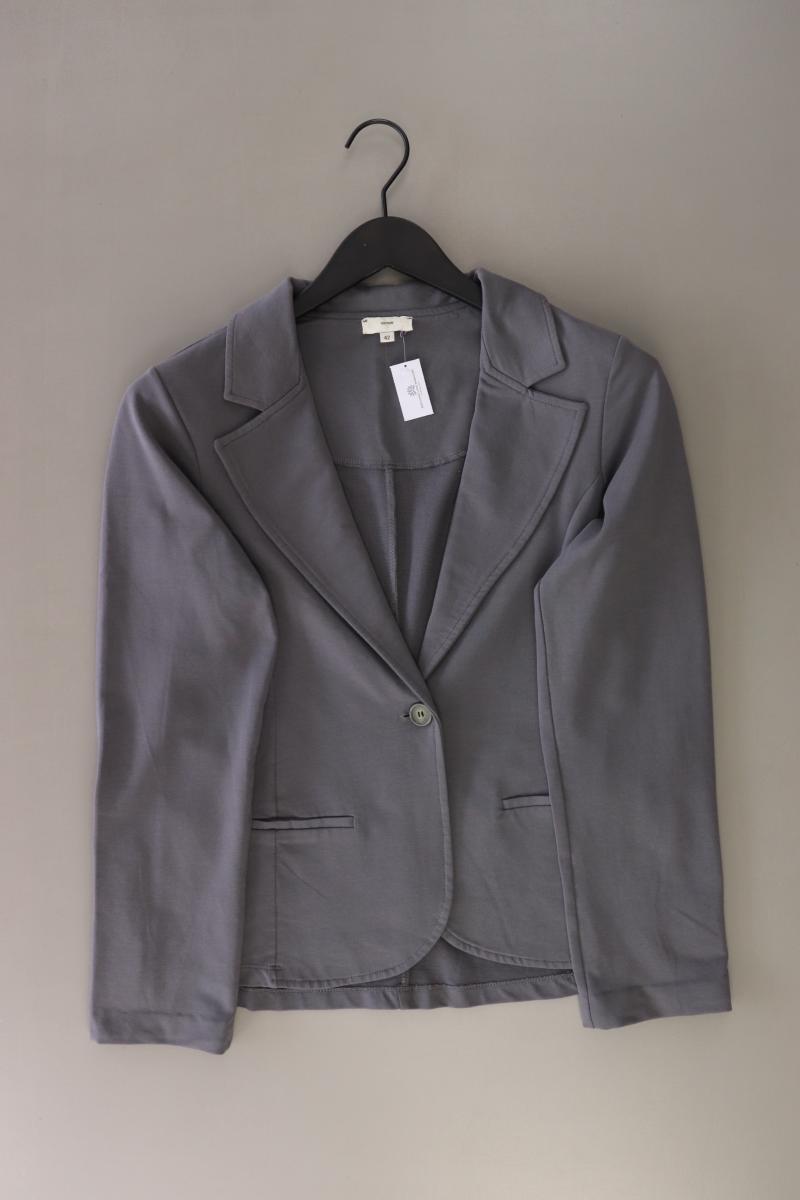 Venturini Milano Jerseyblazer Gr. 42 grau aus Baumwolle