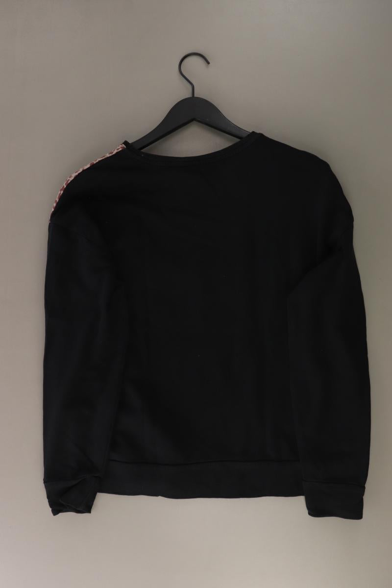Only Sweatshirt Gr. L mit Tierdruck schwarz aus Baumwolle