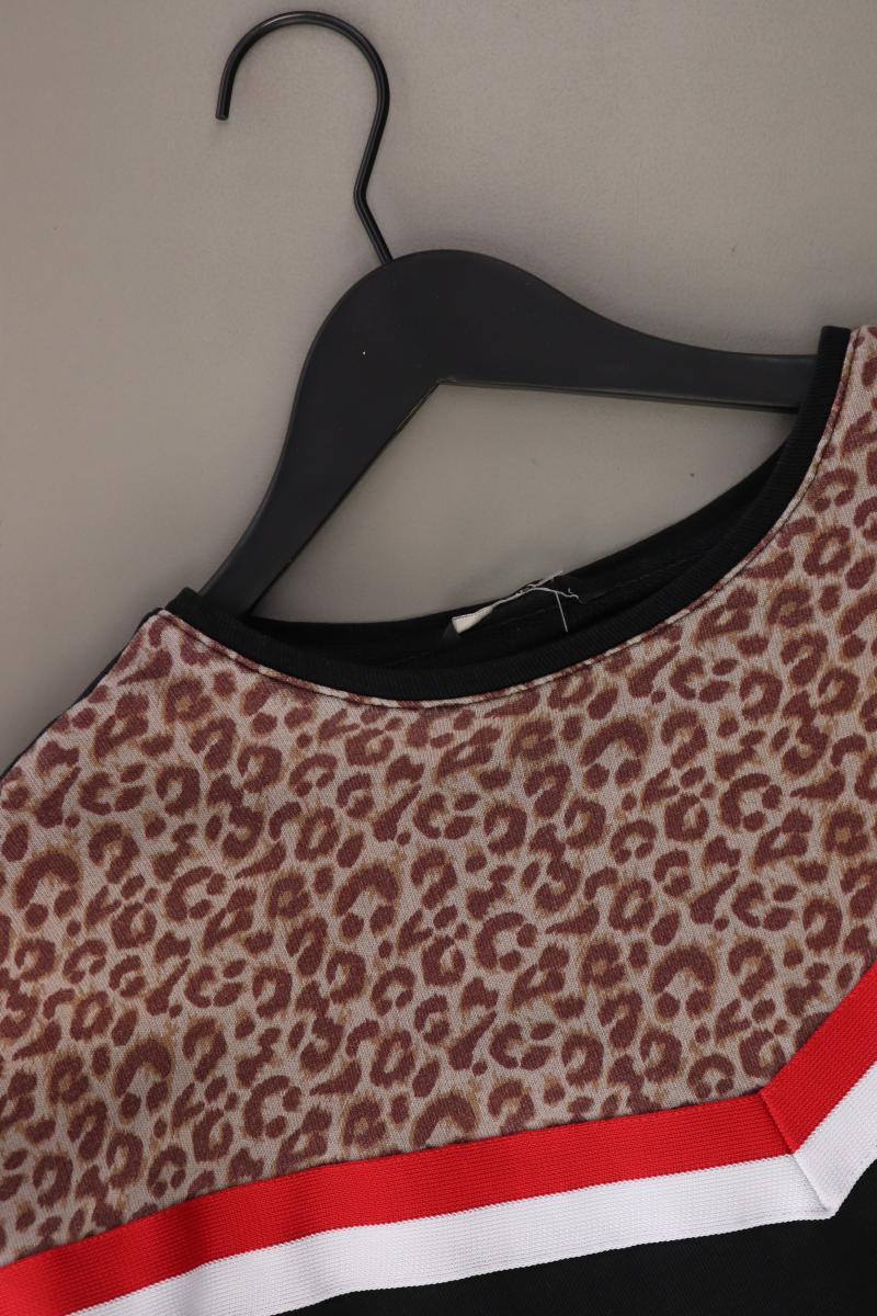 Only Sweatshirt Gr. L mit Tierdruck schwarz aus Baumwolle
