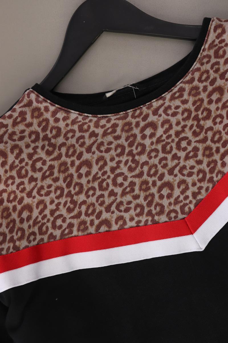 Only Sweatshirt Gr. L mit Tierdruck schwarz aus Baumwolle