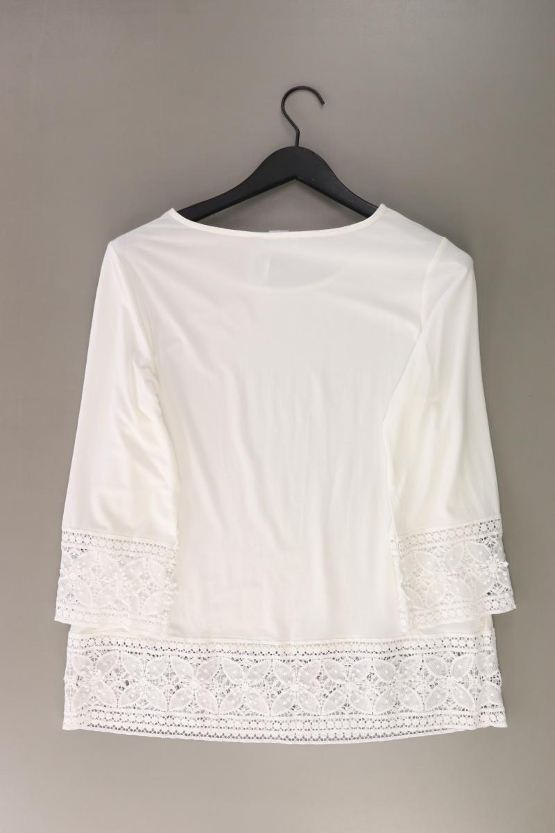 Collection L. Shirt Gr. 40 3/4 Ärmel weiß aus Viskose