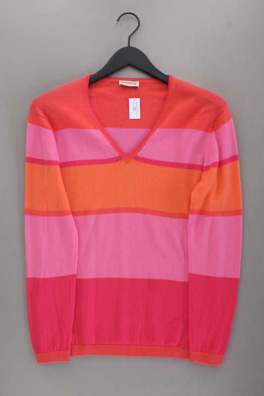 Insieme Wollpullover Gr. 42 gestreift pink