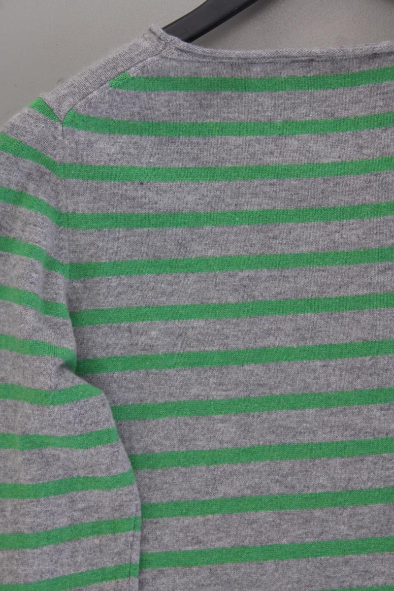 Chelsea Rose Wollpullover Gr. 44 gestreift grau