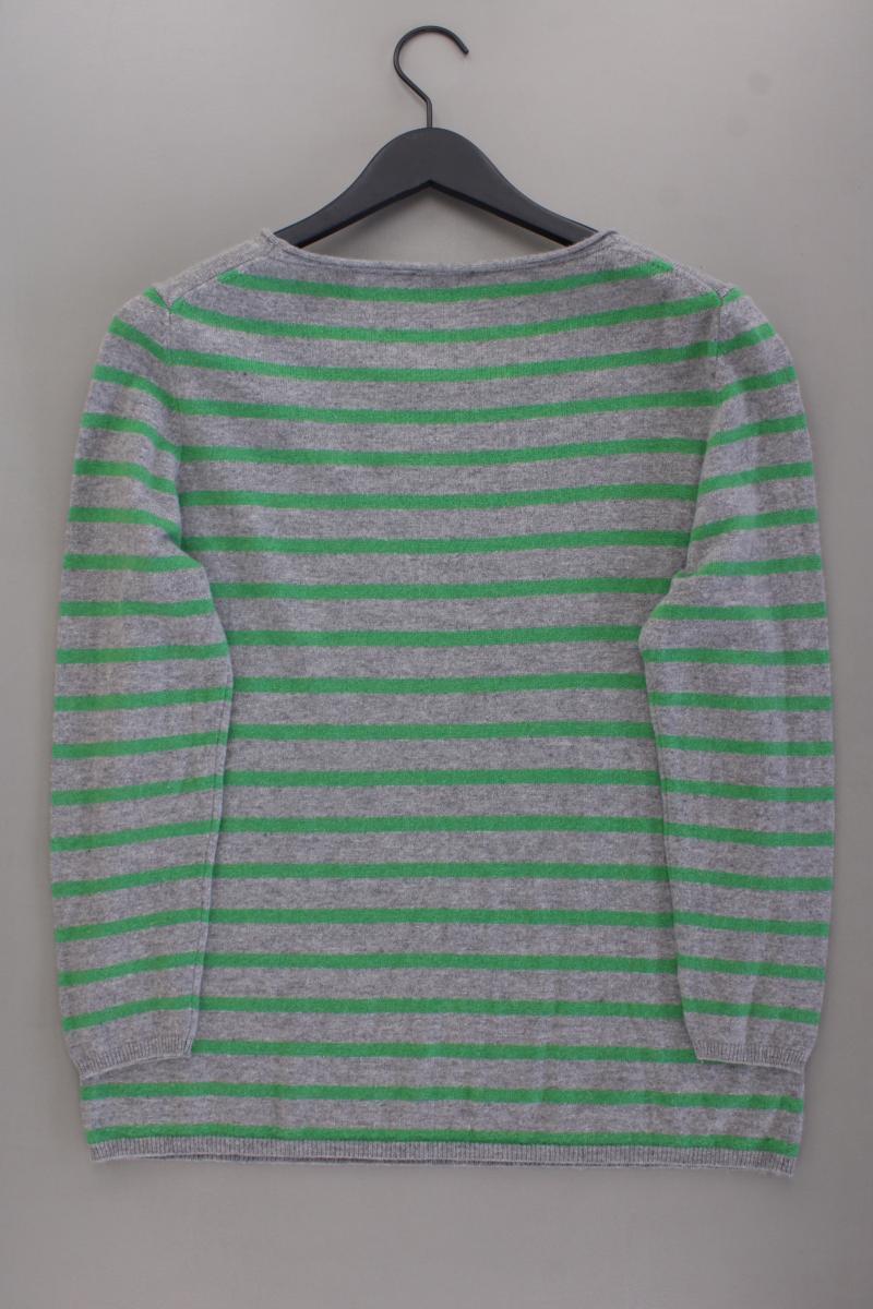 Chelsea Rose Wollpullover Gr. 44 gestreift grau
