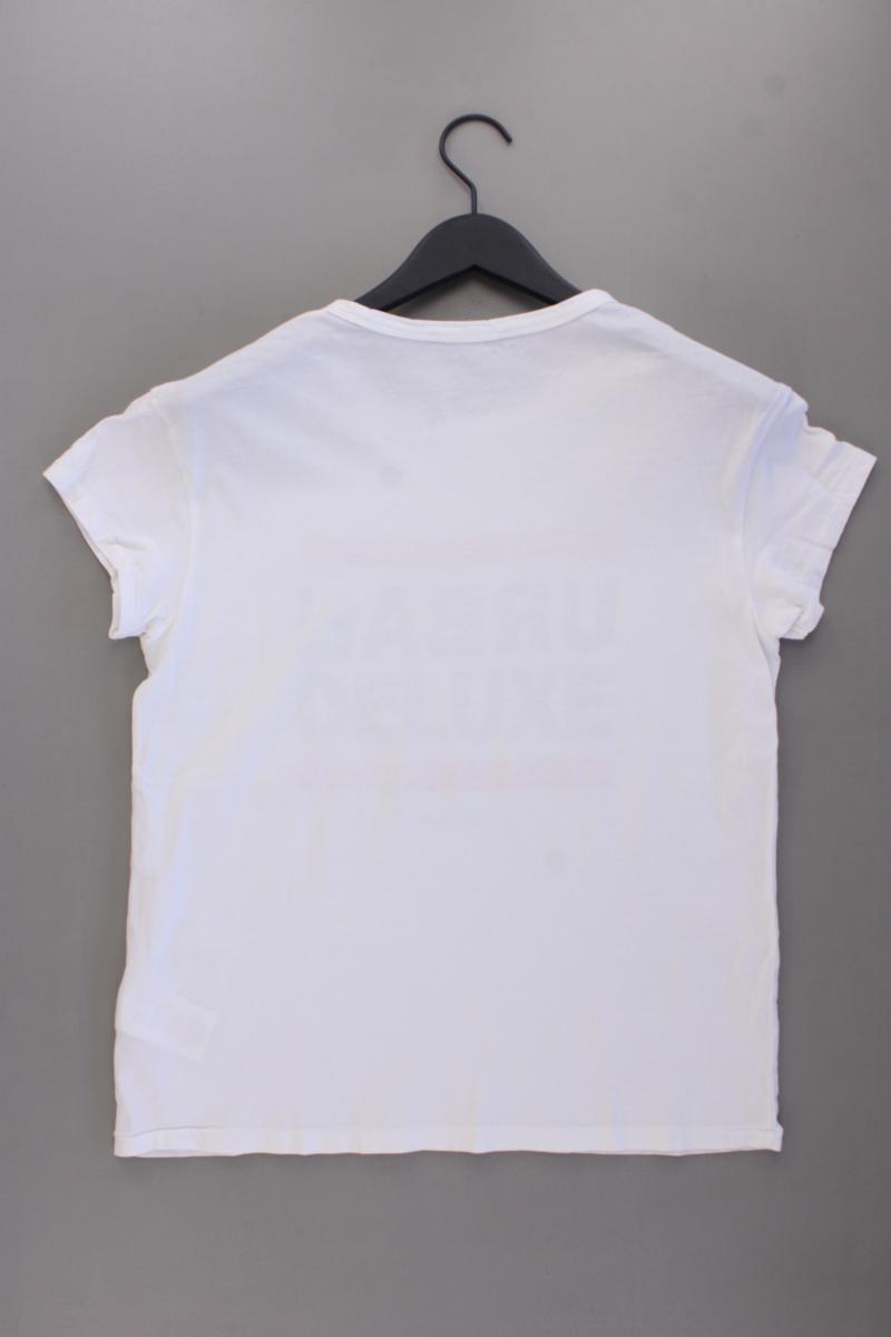 Set Printshirt Gr. 34 Kurzarm weiß aus Baumwolle