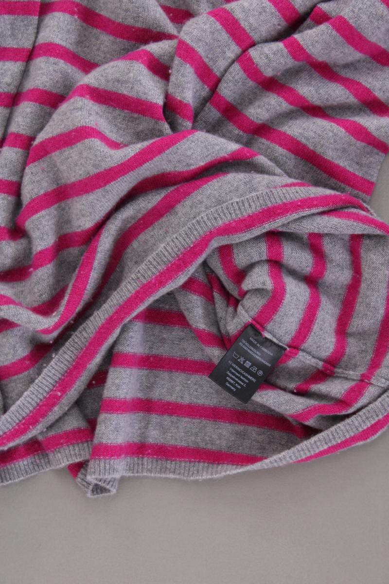 Chelsea Rose Wollpullover Gr. 44 gestreift grau