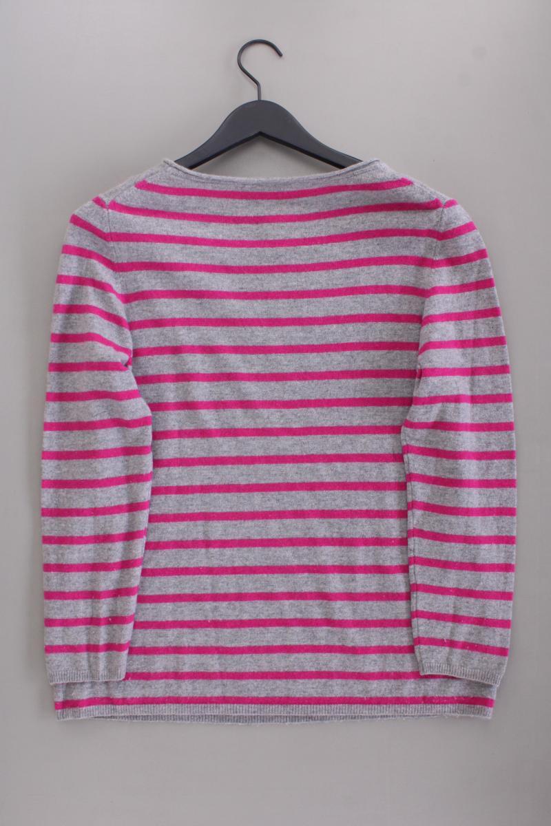 Chelsea Rose Wollpullover Gr. 44 gestreift grau