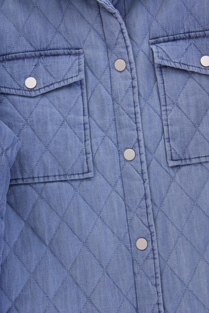 Opus Opus Jacke Jasa Gr. S blau aus Baumwolle