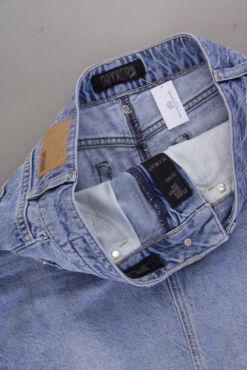 Drykorn Jeansrock Gr. W27 blau aus Baumwolle