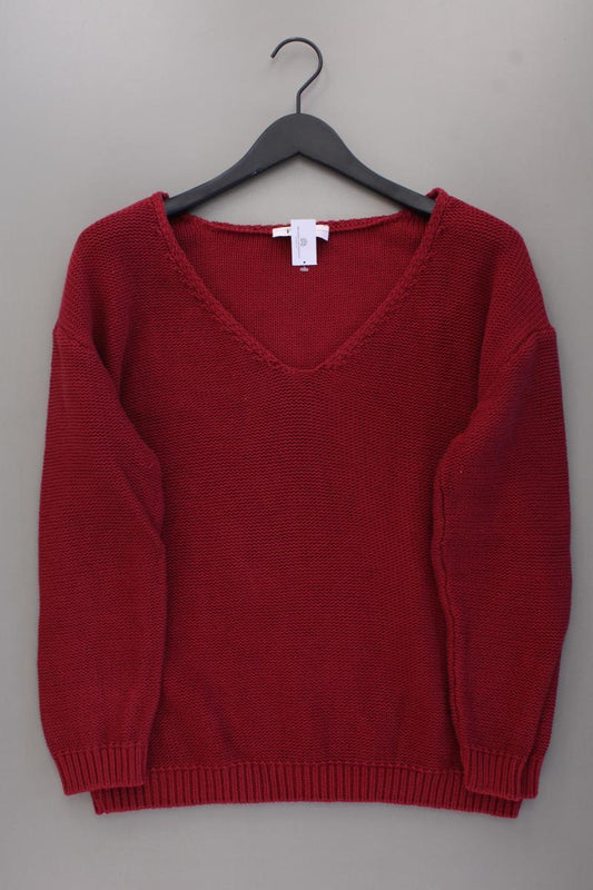 Linea Tesini Grobstrickpullover Gr. 44 rot
