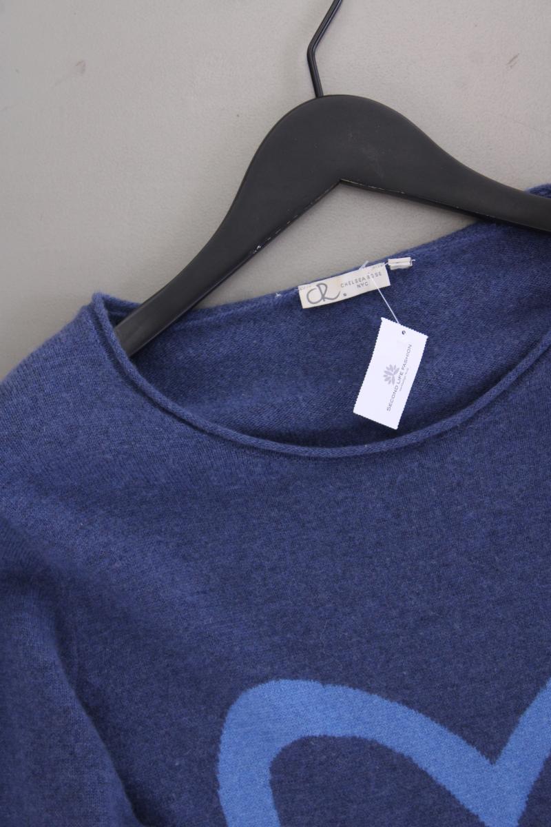 Chelsea Rose Wollpullover Gr. 44 blau