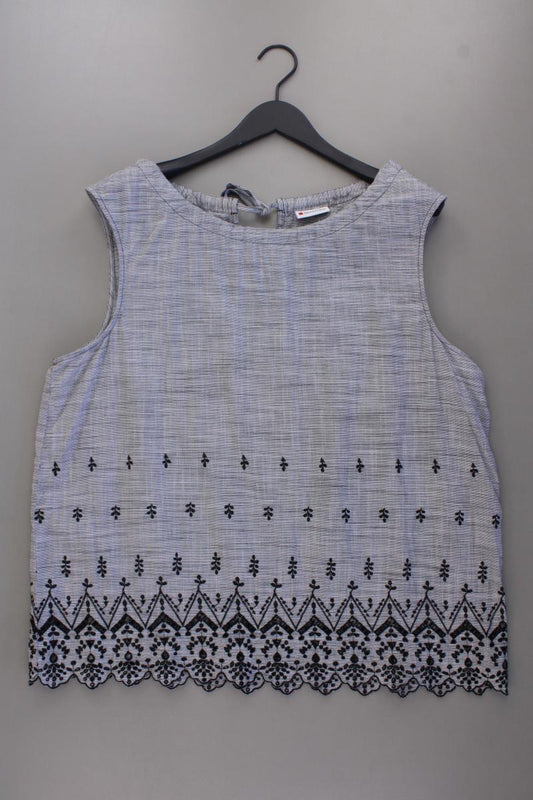 Street One Ärmellose Bluse Gr. 46 grau