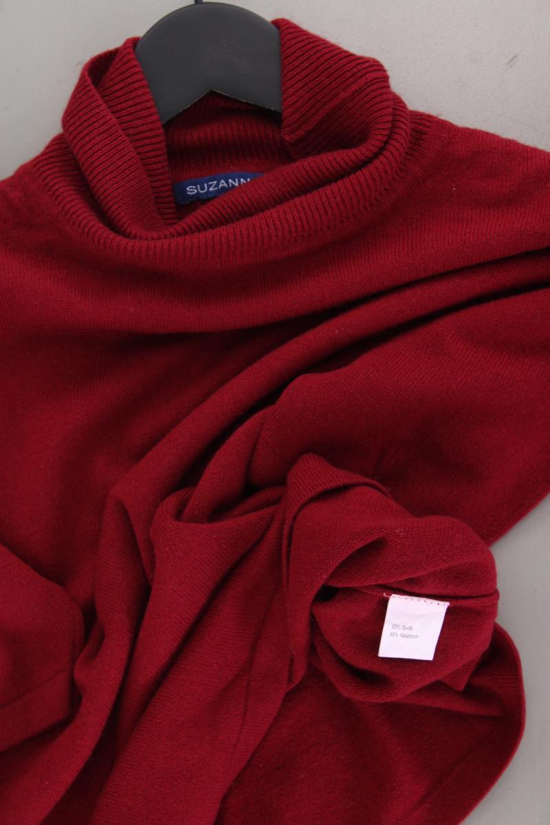 Suzanna Shirt aus Seide und Kaschmir Gr. M Kurzarm rot