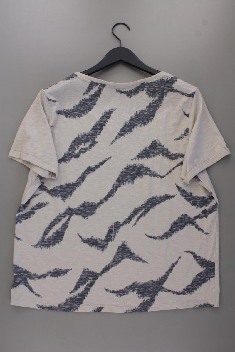 Street One T-Shirt Gr. 48 Kurzarm creme