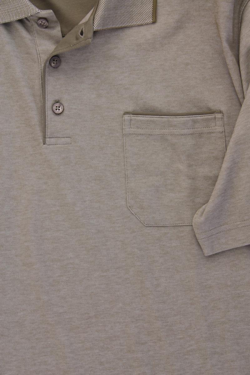 Charles Vögele Poloshirt für Herren Gr. XL neuwertig Kurzarm braun