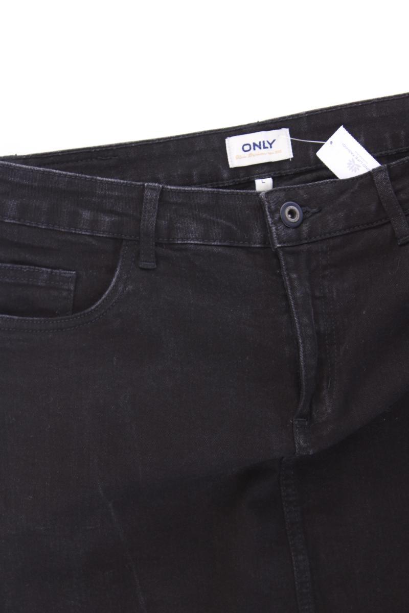 Only Jeansrock Gr. L grau aus Baumwolle