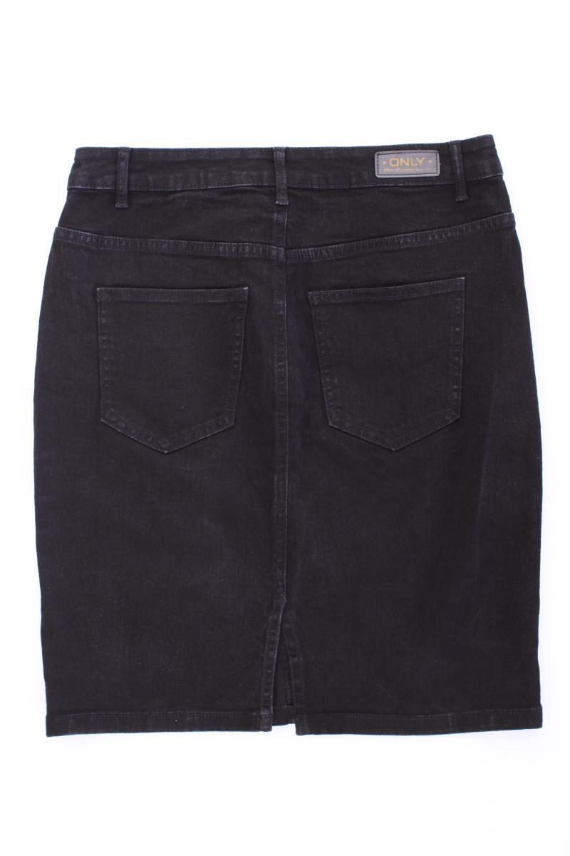 Only Jeansrock Gr. L grau aus Baumwolle