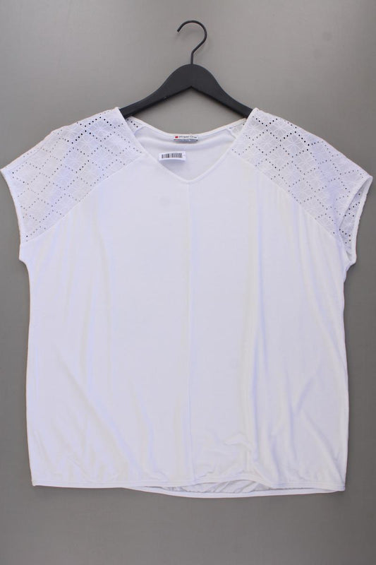 Street One T-Shirt Gr. 46 Kurzarm weiß