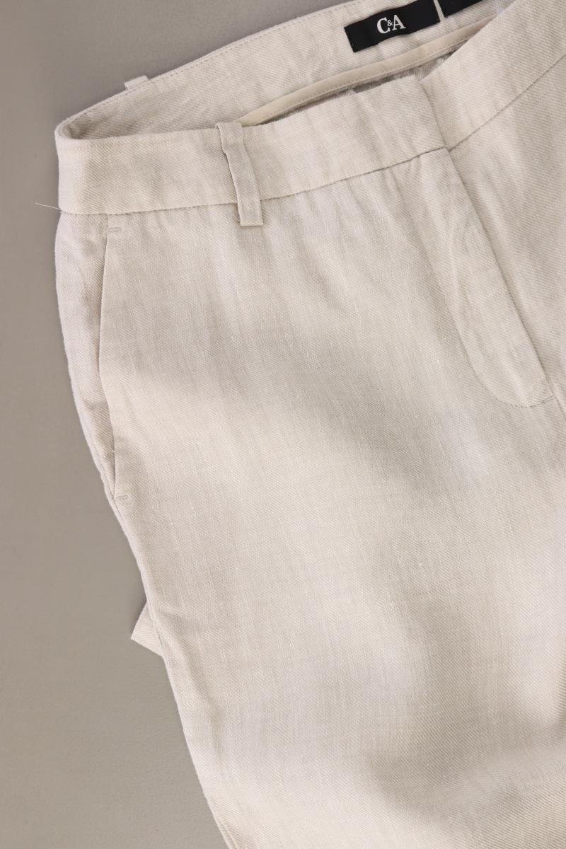 C&A Leinen Gr. 36 neuwertig creme