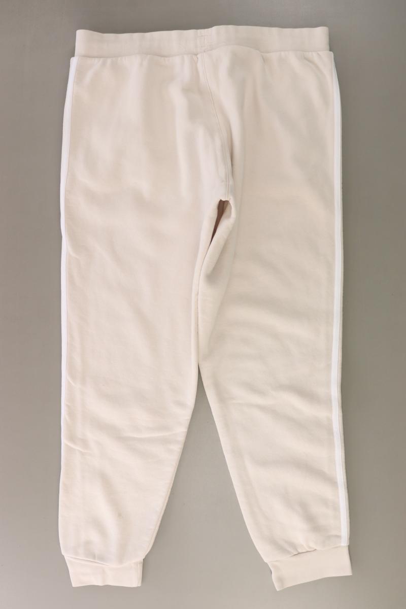 Adidas Jogginghose für Herren Gr. XL creme aus Baumwolle