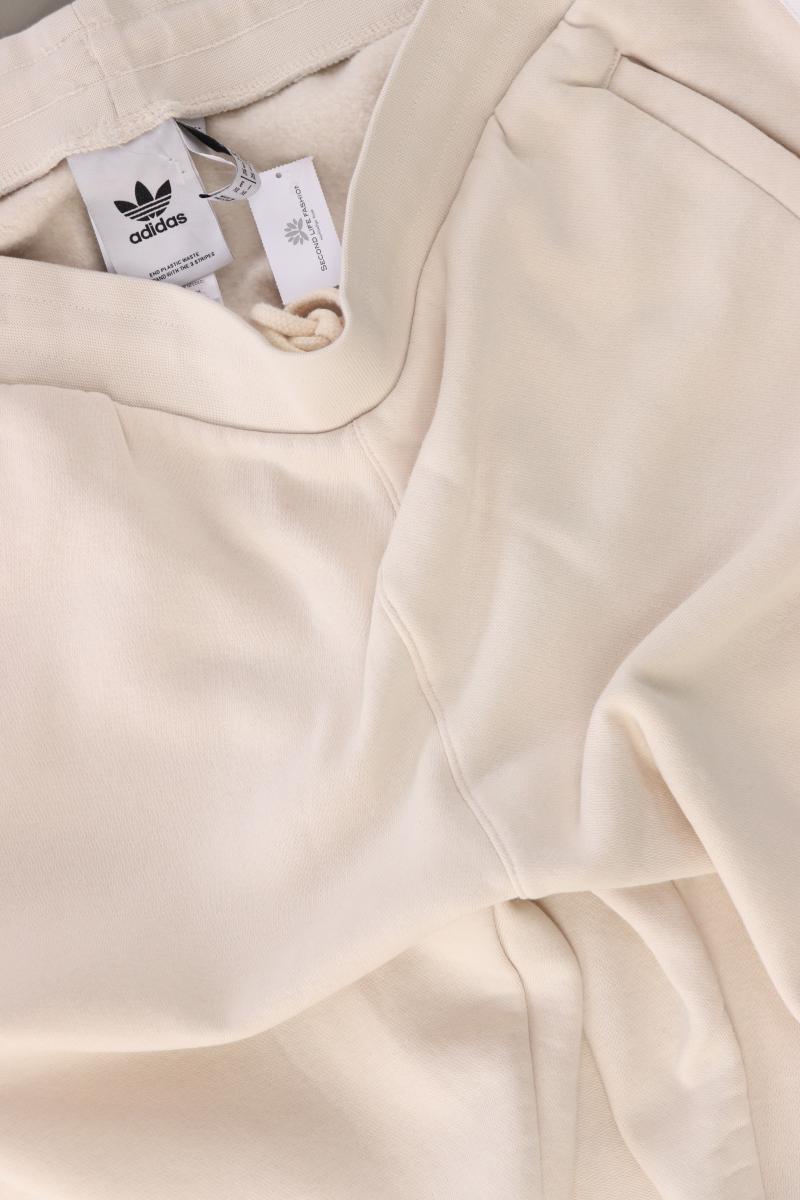 Adidas Jogginghose für Herren Gr. XL creme aus Baumwolle