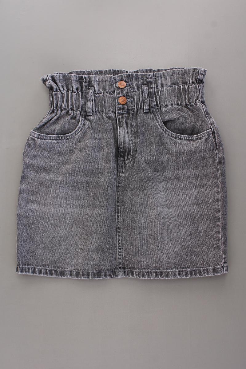 Only Jeansrock Gr. S grau aus Baumwolle