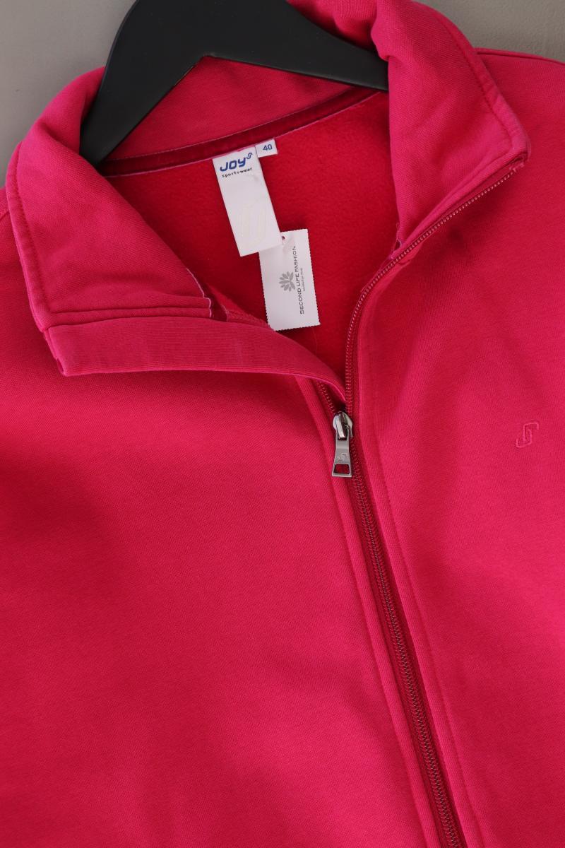 JOY Regular Cardigan Gr. 40 Langarm pink aus Baumwolle