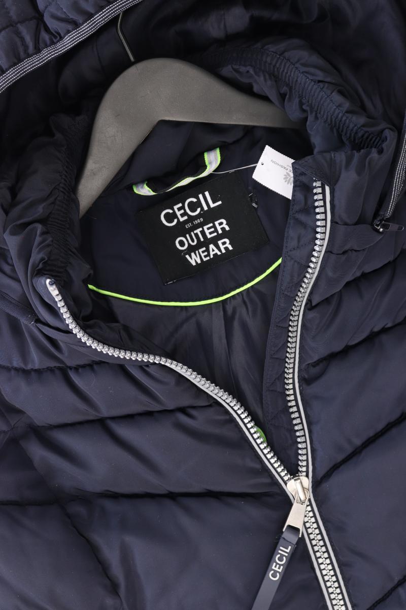 Cecil Winterjacke Gr. M blau aus Polyester