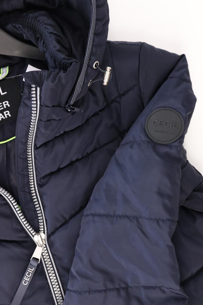 Cecil Winterjacke Gr. M blau aus Polyester