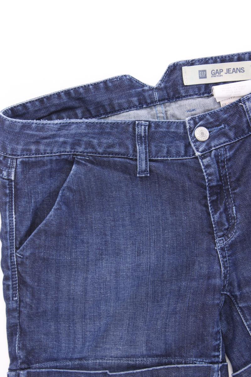 GAP Jeansshorts Gr. 36 blau aus Baumwolle