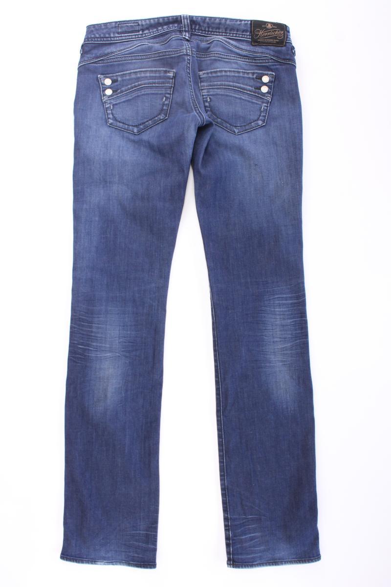 Herrlicher Straight Jeans Gr. W28/L34 blau aus Baumwolle
