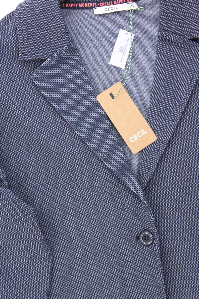Cecil Jerseyblazer Gr. XL neu mit Etikett blau aus Polyester