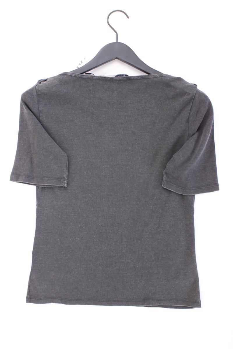 Zara T-Shirt Gr. XL neu mit Etikett Kurzarm grau aus Baumwolle