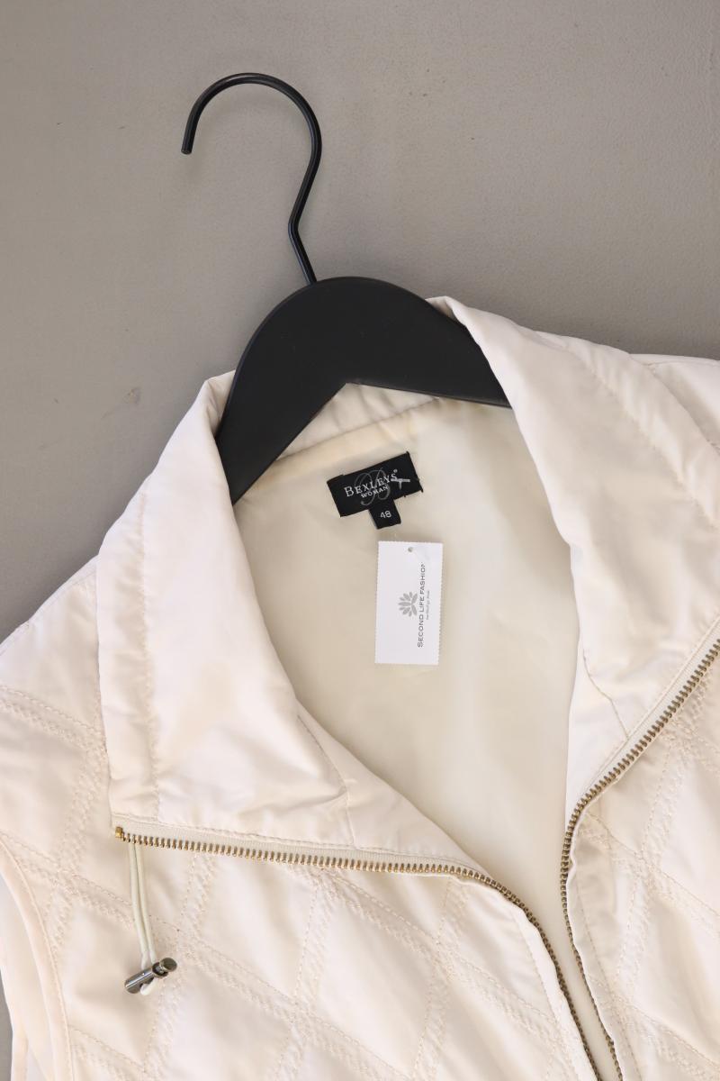 Bexleys Weste Gr. 48 creme aus Polyester