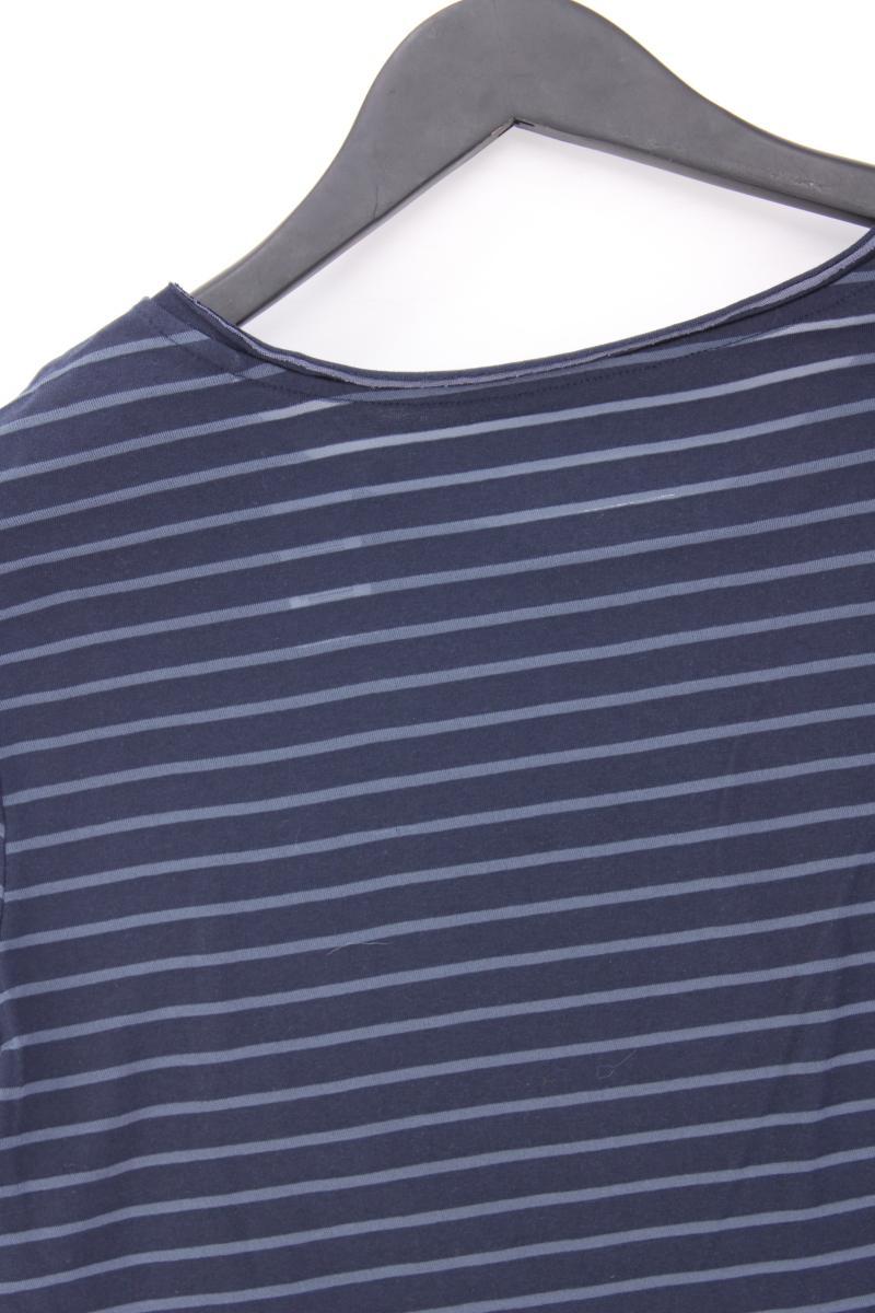 edc by Esprit Ringelshirt Gr. XL gestreift Kurzarm blau aus Baumwolle