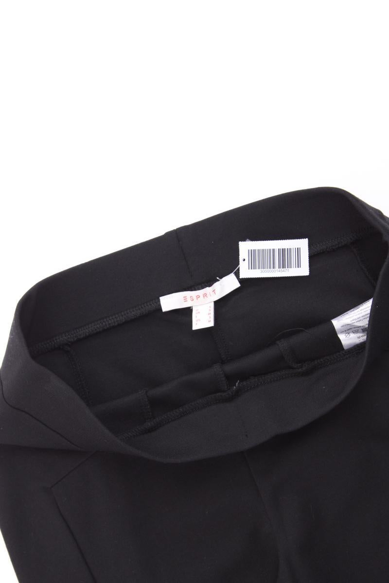 Esprit Stretchhose Gr. S neuwertig schwarz aus Viskose